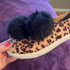 Charlotte Russe Leopard Slipons